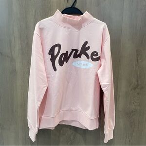 Parke Women's Pink Graphic Sweatshirt